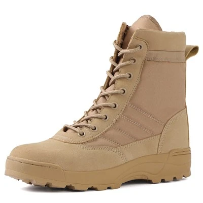 Botas militares tácticas al aire libre de alta calidad