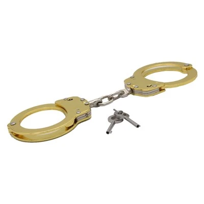 Nuevas esposas de doble llave de policía de alta calidad